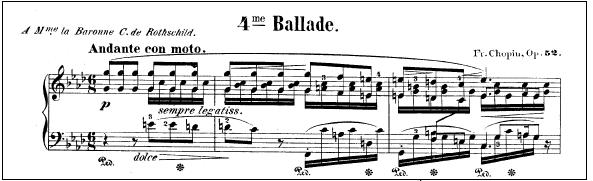 Ballade No.4 OP.52<